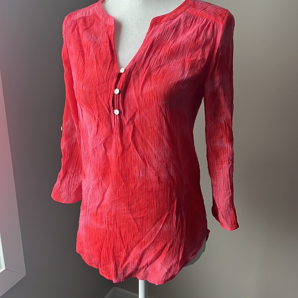 Denver Hayes Tie Dye Top/Blouse